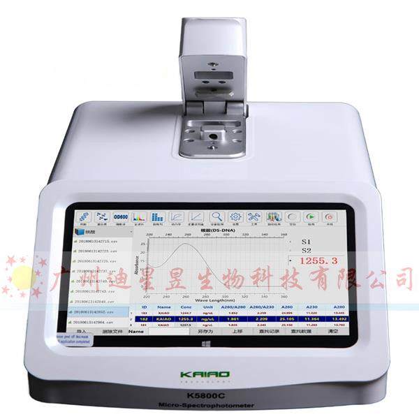 北京凱奧**    K5800/K5800C   自動(dòng)檢測(cè)超微量分光光度計(jì)